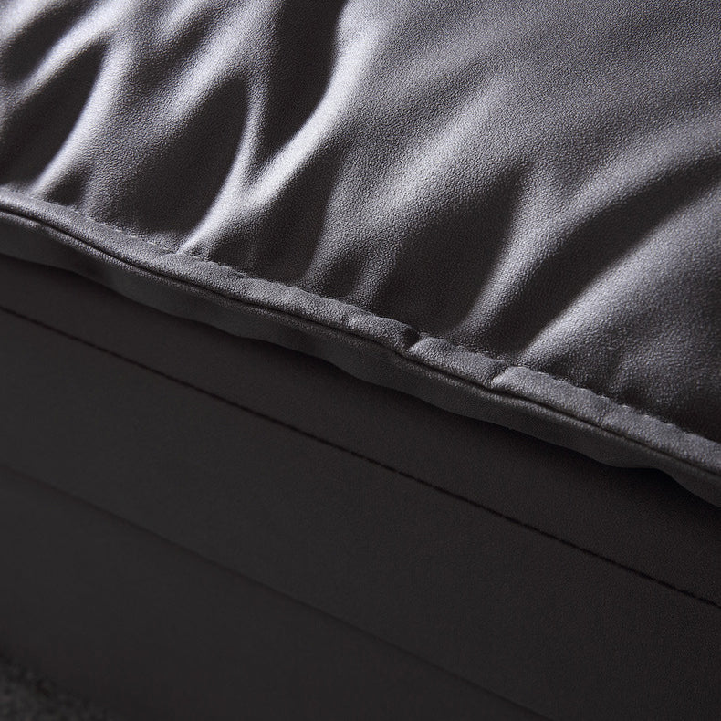 Contemporary Pillow Top Arm Sofa 30.7" H Faux Leather Sofa & Chaise Clearhalo 'furn' 'furn_sectionals' 'Furniture' 'furniture_sectionals' 'Living Room Furniture' 'Sectionals' 5057977