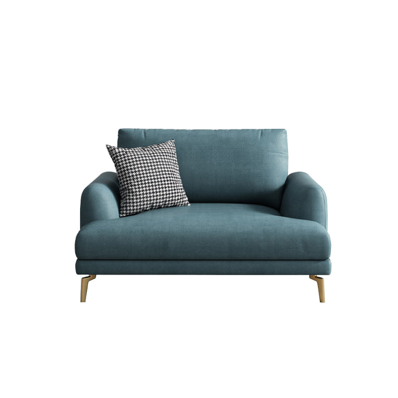 Contemporary Faux Leather Recessed Arm Furniture Sectionals in Green Clearhalo 'furn' 'furn_sectionals' 'Furniture' 'furniture_sectionals' 'Living Room Furniture' 'Sectionals' 5058040