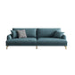 Contemporary Faux Leather Recessed Arm Furniture Sectionals in Green Clearhalo 'furn' 'furn_sectionals' 'Furniture' 'furniture_sectionals' 'Living Room Furniture' 'Sectionals' 5058041