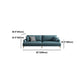 Contemporary Faux Leather Recessed Arm Furniture Sectionals in Green Clearhalo 'furn' 'furn_sectionals' 'Furniture' 'furniture_sectionals' 'Living Room Furniture' 'Sectionals' 5058051