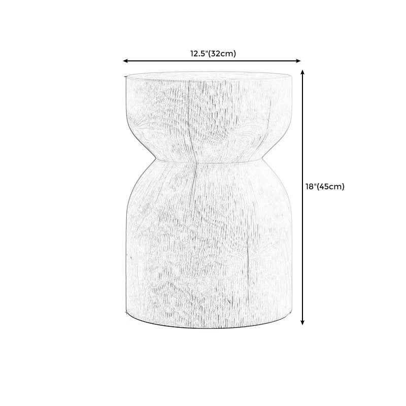 Pedestal End Table Natural/brown Round Wood Side End Table for Living Room Clearhalo 'Coffee & Accent Tables' 'End & Side Tables' 'end_side_table' 'end_side_tables' 'furn' 'furn_end_side_tables' 'Furniture' 'furniture_end_side_table' 'Living Room Furniture' 5058199