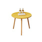 Traditional Style Cocktail Table Artificial Wood White/yellow/natural Color Coffee Table Clearhalo 'Coffee & Accent Tables' 'End & Side Tables' 'end_side_table' 'end_side_tables' 'furn' 'furn_end_side_tables' 'Furniture' 'furniture_end_side_table' 'Living Room Furniture' 5058253