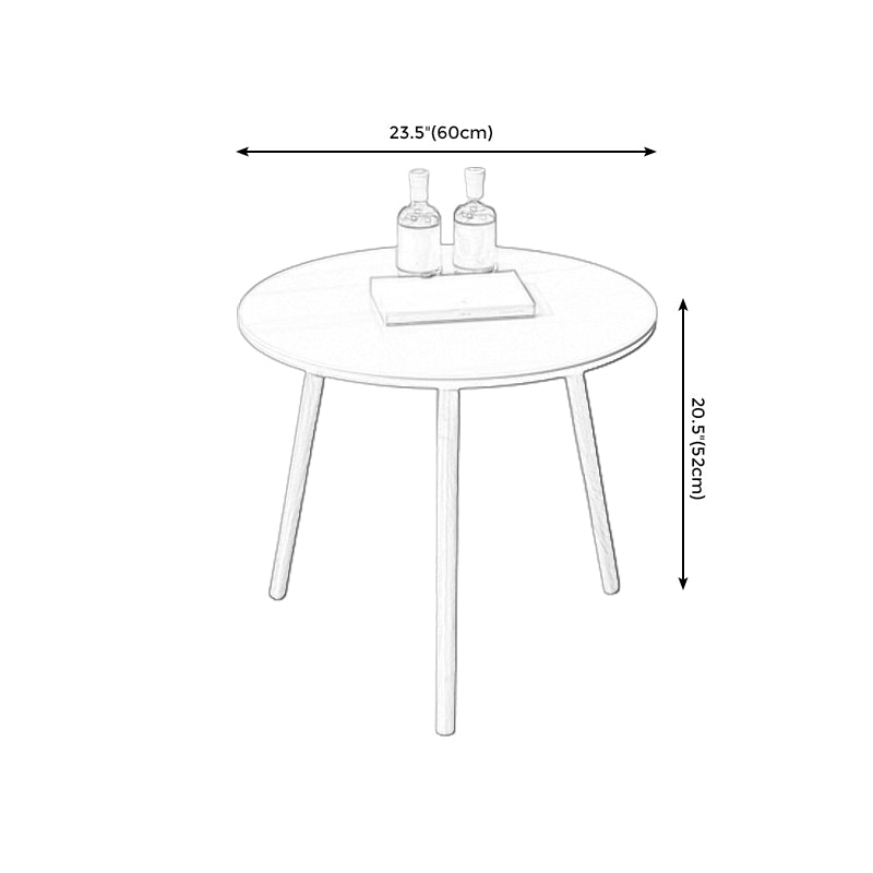 Traditional Style Cocktail Table Artificial Wood White/yellow/natural Color Coffee Table Clearhalo 'Coffee & Accent Tables' 'End & Side Tables' 'end_side_table' 'end_side_tables' 'furn' 'furn_end_side_tables' 'Furniture' 'furniture_end_side_table' 'Living Room Furniture' 5058265
