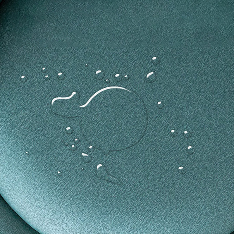 Faux Leather Chair 21.2" L x21.2" W x29.5" H Arms Included Chair Clearhalo 'Accent Chairs' 'accent_chairs' 'Chairs & Seating' 'furn' 'furn_accent_chairs' 'Furniture' 'furniture_accent_chairs' 'Living Room Furniture' 5058318