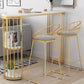 Contemporary Stone Storage Bistro Dining Table Double pedestal Indoor Patio Bar Table 63"L x 15.7"W x 41.3"H White Without Chairs Clearhalo 'Bar Furniture' 'Bar Tables' 'bar_tables' 'furn' 'furn_bar_tables' 'Furniture' 'furniture_bar_tables' 'Kitchen & Dining Furniture' 5061195