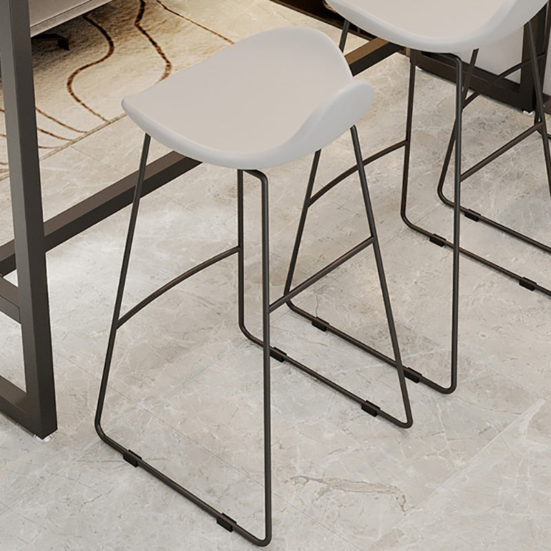 Marble Indoor Counter-height Pub Table Rectangle Footrest Bar Dining Table Clearhalo 'Bar Furniture' 'Bar Tables' 'bar_tables' 'furn' 'furn_bar_tables' 'Furniture' 'furniture_bar_tables' 'Kitchen & Dining Furniture' 5061274