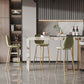 Indoor Double Pedestal Bar Height Table Contemporary Stone Rectangle Pub Table Clearhalo 'Bar Furniture' 'Bar Tables' 'bar_tables' 'furn' 'furn_bar_tables' 'Furniture' 'furniture_bar_tables' 'Kitchen & Dining Furniture' 5061316