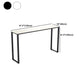 Living Room Modern Bar Table 42-inch Height Stone Top Bistro Table Clearhalo 'Bar Furniture' 'Bar Tables' 'bar_tables' 'furn' 'furn_bar_tables' 'Furniture' 'furniture_bar_tables' 'Kitchen & Dining Furniture' 5061473