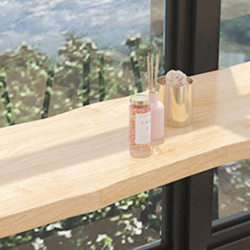 Wood Rectangle Top Counter Table 42-inch Height Contemporary Bar Table Clearhalo 'Bar Furniture' 'Bar Tables' 'bar_tables' 'furn' 'furn_bar_tables' 'Furniture' 'furniture_bar_tables' 'Kitchen & Dining Furniture' 5061481