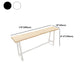 Wood Rectangle Top Counter Table 42-inch Height Contemporary Bar Table Clearhalo 'Bar Furniture' 'Bar Tables' 'bar_tables' 'furn' 'furn_bar_tables' 'Furniture' 'furniture_bar_tables' 'Kitchen & Dining Furniture' 5061483