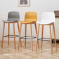 Modern Style Plastic Bar-stool Wooden Counter Bar Stool for Home Clearhalo 'Bar Furniture' 'Bar Stools' 'bar_stools' 'furn' 'furn_bar_stools' 'Furniture' 'furniture_bar_stools' 'Kitchen & Dining Furniture' 5061509