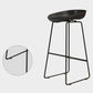 Modern Armless Backrest Counter Stool Iron Cafe Bar Stool with Pedal and Acrylic Seat Clearhalo 'Bar Furniture' 'Bar Stools' 'bar_stools' 'furn' 'furn_bar_stools' 'Furniture' 'furniture_bar_stools' 'Kitchen & Dining Furniture' 5061855