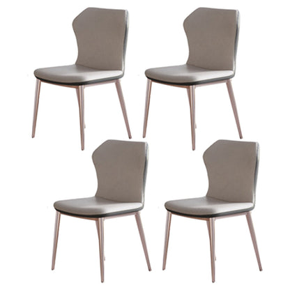 Extendable Sintered Stone Dining Set Rectangle 1/4/5/7 Pieces Kitchen Table with Chairs 4 Beige Chairs Clearhalo 'Dining Room Sets' 'Dining Tables & Seating' 'dining_room_set' 'furn' 'furn_dining_room_set' 'Furniture' 'furniture_dining_room_set' 'Kitchen & Dining Furniture' 5062356