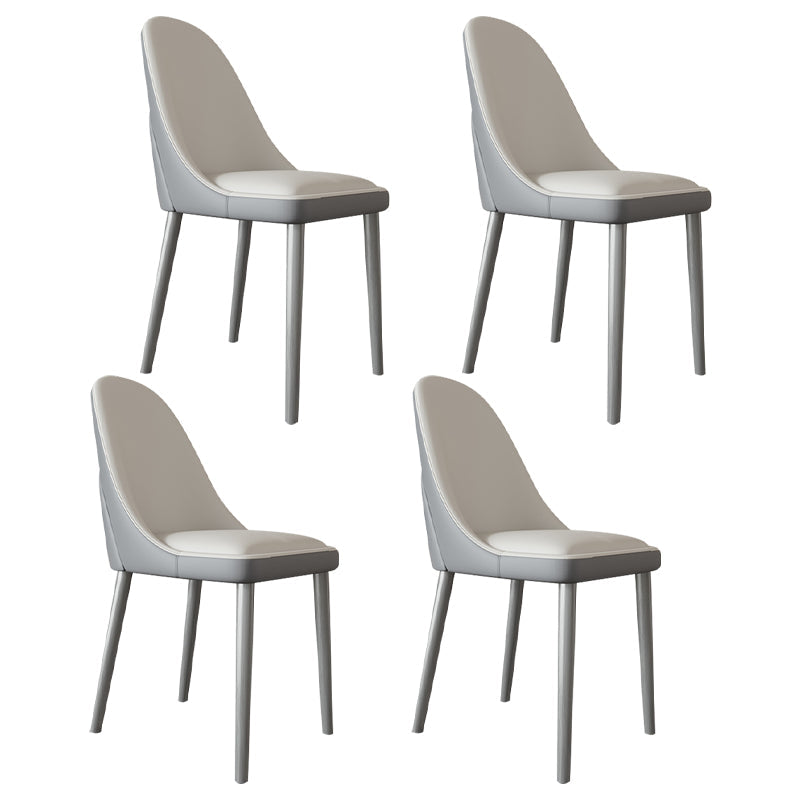 Designer Style Sintered Stone Dining Set Rectangle 1/3/4/5/7 Pieces Dining Room Table Set 4 White Chairs Clearhalo 'Dining Room Sets' 'Dining Tables & Seating' 'dining_room_set' 'furn' 'furn_dining_room_set' 'Furniture' 'furniture_dining_room_set' 'Kitchen & Dining Furniture' 5062386