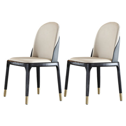 Designer Style Sintered Stone Dining Set Rectangle 1/2/5/7 Pieces Dining Room Table Set 2 Beige Chairs Clearhalo 'Dining Room Sets' 'Dining Tables & Seating' 'dining_room_set' 'furn' 'furn_dining_room_set' 'Furniture' 'furniture_dining_room_set' 'Kitchen & Dining Furniture' 5062421