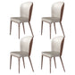 Modern Sintered Stone Top Dining Set Rectangle 1/4/6/7 Pieces Dining Room Table Set 4 White Chairs Clearhalo 'Dining Room Sets' 'Dining Tables & Seating' 'dining_room_set' 'furn' 'furn_dining_room_set' 'Furniture' 'furniture_dining_room_set' 'Kitchen & Dining Furniture' 5062513