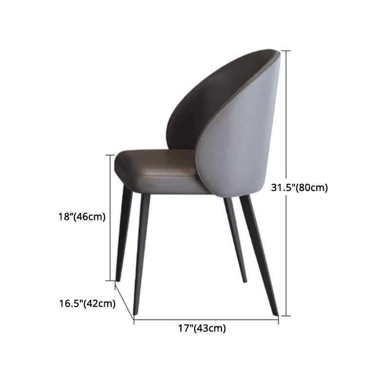 Modern Grey Steel Dinette Set 1/4/5/7 Pieces Round Sintered Stone Top Dining Table Set Clearhalo 'Dining Room Sets' 'Dining Tables & Seating' 'dining_room_set' 'furn' 'furn_dining_room_set' 'Furniture' 'furniture_dining_room_set' 'Kitchen & Dining Furniture' 5062660