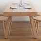 Living Room Solid Wood Top Table Modern Simple Table with 4 Legs Clearhalo 'Dining Tables & Seating' 'Dining Tables' 'dining_table' 'furn' 'furn_dining_table' 'Furniture' 'furniture_dining_table' 'Kitchen & Dining Furniture' 5062749