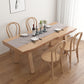Living Room Solid Wood Top Table Modern Simple Table with 4 Legs Clearhalo 'Dining Tables & Seating' 'Dining Tables' 'dining_table' 'furn' 'furn_dining_table' 'Furniture' 'furniture_dining_table' 'Kitchen & Dining Furniture' 5062752