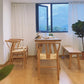 Living Room Solid Wood Top Table Modern Simple Table with 4 Legs Clearhalo 'Dining Tables & Seating' 'Dining Tables' 'dining_table' 'furn' 'furn_dining_table' 'Furniture' 'furniture_dining_table' 'Kitchen & Dining Furniture' 5062755