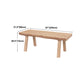 Living Room Solid Wood Top Table Modern Simple Table with 4 Legs Clearhalo 'Dining Tables & Seating' 'Dining Tables' 'dining_table' 'furn' 'furn_dining_table' 'Furniture' 'furniture_dining_table' 'Kitchen & Dining Furniture' 5062761