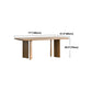 Contemporary Solid Wood Table for Restaurant Rectangle Dining Table with 4 Legs Clearhalo 'Dining Tables & Seating' 'Dining Tables' 'dining_table' 'furn' 'furn_dining_table' 'Furniture' 'furniture_dining_table' 'Kitchen & Dining Furniture' 5062804