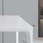 Modern Rectangle Dining Table Stone Top Metal Tripod Base Dining Table Clearhalo 'Dining Tables & Seating' 'Dining Tables' 'dining_table' 'Furniture' 'furniture_dining_table' 'Kitchen & Dining Furniture' 5062928