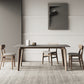 Modern Rectangle Counter Dining Table Brown Wood Finish Legs Dining Table Clearhalo 'Dining Tables & Seating' 'Dining Tables' 'dining_table' 'furn' 'furn_dining_table' 'Furniture' 'furniture_dining_table' 'Kitchen & Dining Furniture' 5063008