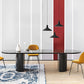 Modern Style Oval Table Solid Wood Double Pedestal Dining Room Furniture 70.9"L x 31.5"W x 29.5"H Without Chairs Clearhalo 'Dining Tables & Seating' 'Dining Tables' 'dining_table' 'furn' 'furn_dining_table' 'Furniture' 'furniture_dining_table' 'Kitchen & Dining Furniture' 5063066