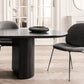 Modern Style Oval Table Solid Wood Double Pedestal Dining Room Furniture Clearhalo 'Dining Tables & Seating' 'Dining Tables' 'dining_table' 'furn' 'furn_dining_table' 'Furniture' 'furniture_dining_table' 'Kitchen & Dining Furniture' 5063071