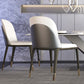 Armless Dining Chairs Modern Faux Leather Side Chairs for Home Clearhalo 'Dining Chairs' 'Dining Tables & Seating' 'dining_chair' 'furn' 'furn_dining_chair' 'Furniture' 'furniture_dining_chair' 'Kitchen & Dining Furniture' 5063109
