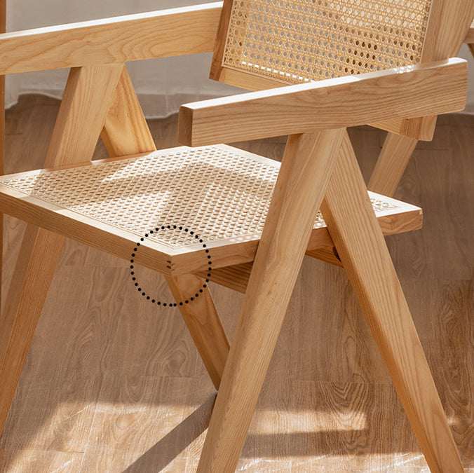 Modern Kitchen Side Dining Chairs Oak Wood Side Chairs for Home Clearhalo 'Dining Chairs' 'Dining Tables & Seating' 'dining_chair' 'furn' 'furn_dining_chair' 'Furniture' 'furniture_dining_chair' 'Kitchen & Dining Furniture' 5063187