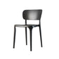 Contemporary Style Side Chair Plastic Dining Side Chair for Indoor Black 1 Piece Clearhalo 'Dining Chairs' 'Dining Tables & Seating' 'dining_chair' 'furn' 'furn_dining_chair' 'Furniture' 'furniture_dining_chair' 'Kitchen & Dining Furniture' 5063283