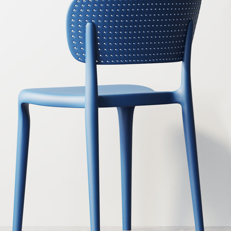 Contemporary Style Side Chair Plastic Dining Side Chair for Indoor Clearhalo 'Dining Chairs' 'Dining Tables & Seating' 'dining_chair' 'furn' 'furn_dining_chair' 'Furniture' 'furniture_dining_chair' 'Kitchen & Dining Furniture' 5063294