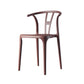 Contemporary Style Side Chair Plastic Dining Side Chair for Indoor Brown 1 Piece Clearhalo 'Dining Chairs' 'Dining Tables & Seating' 'dining_chair' 'furn' 'furn_dining_chair' 'Furniture' 'furniture_dining_chair' 'Kitchen & Dining Furniture' 5063318