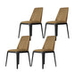 Dining Room Side Chairs Contemporary Solid Wood Kitchen Chair for Home Coffee Armless 4 Piece Set Clearhalo 'Dining Chairs' 'Dining Tables & Seating' 'dining_chair' 'furn' 'furn_dining_chair' 'Furniture' 'furniture_dining_chair' 'Kitchen & Dining Furniture' 5063377