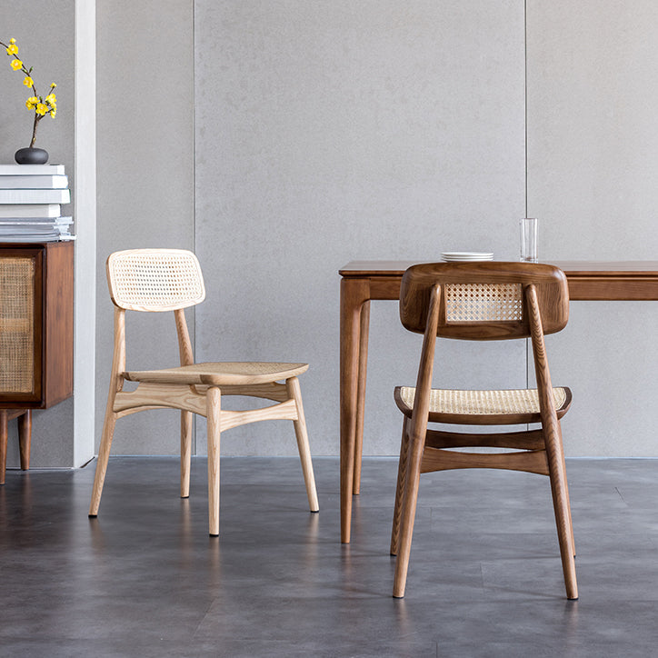 Solid Wood Side Chair Glam Style Indoor Dining Chair (Set of 2) Clearhalo 'Dining Chairs' 'Dining Tables & Seating' 'dining_chair' 'furn' 'furn_dining_chair' 'Furniture' 'furniture_dining_chair' 'Kitchen & Dining Furniture' 5063480