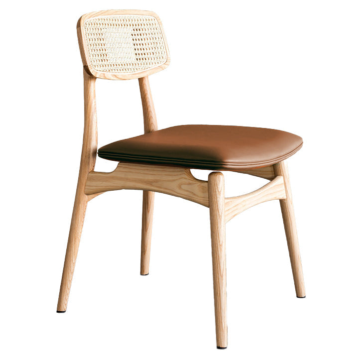 Solid Wood Side Chair Glam Style Indoor Dining Chair (Set of 2) Clearhalo 'Dining Chairs' 'Dining Tables & Seating' 'dining_chair' 'furn' 'furn_dining_chair' 'Furniture' 'furniture_dining_chair' 'Kitchen & Dining Furniture' 5063484