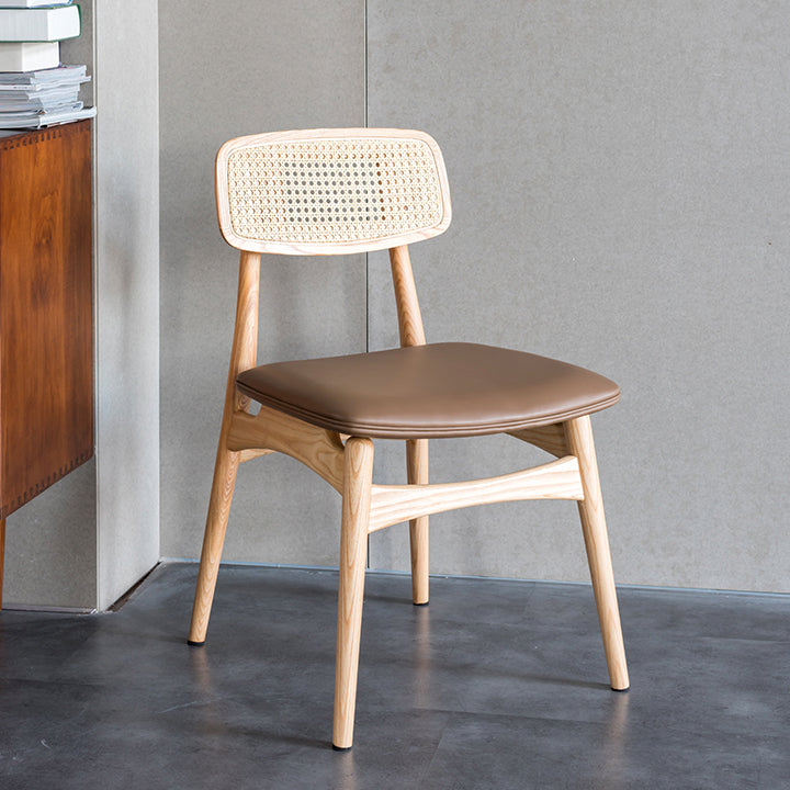 Solid Wood Side Chair Glam Style Indoor Dining Chair (Set of 2) Clearhalo 'Dining Chairs' 'Dining Tables & Seating' 'dining_chair' 'furn' 'furn_dining_chair' 'Furniture' 'furniture_dining_chair' 'Kitchen & Dining Furniture' 5063491