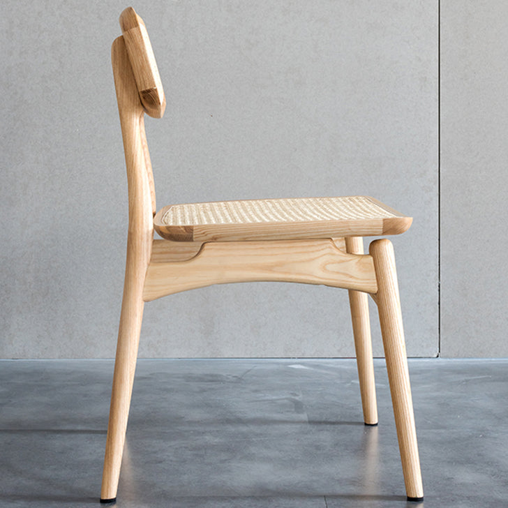 Solid Wood Side Chair Glam Style Indoor Dining Chair (Set of 2) Clearhalo 'Dining Chairs' 'Dining Tables & Seating' 'dining_chair' 'furn' 'furn_dining_chair' 'Furniture' 'furniture_dining_chair' 'Kitchen & Dining Furniture' 5063494