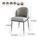 Parsons Side Chair Modern Style Linen Dining Chair for Dining Room Clearhalo 'Dining Chairs' 'Dining Tables & Seating' 'dining_chair' 'furn' 'furn_dining_chair' 'Furniture' 'furniture_dining_chair' 'Kitchen & Dining Furniture' 5063525