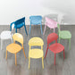 Contemporary Style Side Chair Plastic Open Back Dining Side Chair Clearhalo 'Dining Chairs' 'Dining Tables & Seating' 'dining_chair' 'furn' 'furn_dining_chair' 'Furniture' 'furniture_dining_chair' 'Kitchen & Dining Furniture' 5064638