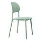 Contemporary Style Side Chair Plastic Open Back Dining Side Chair Lake Blue 1 Piece Clearhalo 'Dining Chairs' 'Dining Tables & Seating' 'dining_chair' 'furn' 'furn_dining_chair' 'Furniture' 'furniture_dining_chair' 'Kitchen & Dining Furniture' 5064666