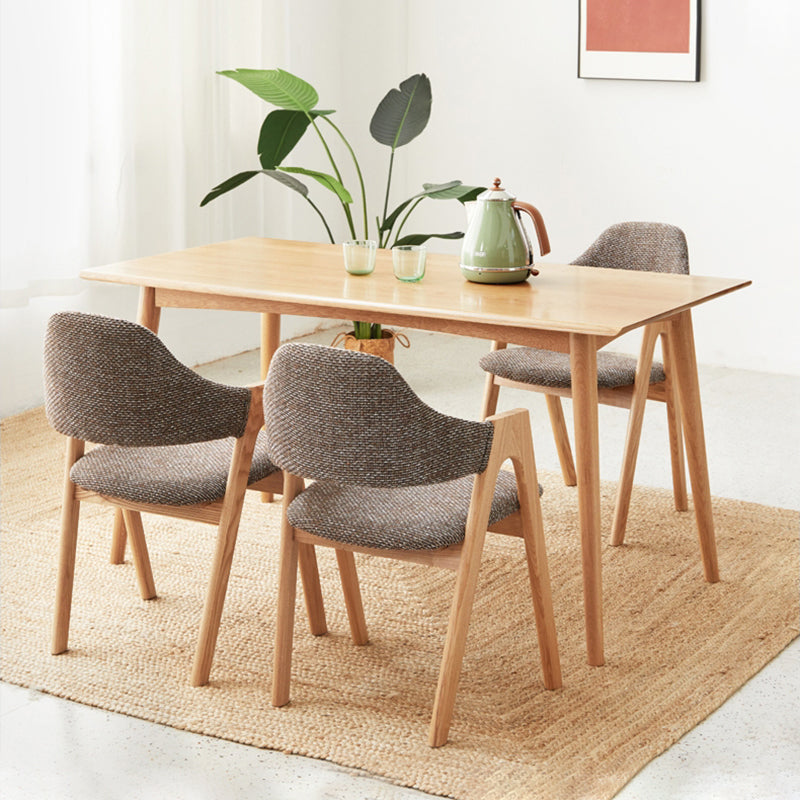 Kitchen Chairs Modern Solid Wood Armless Chairs for Dining Room Clearhalo 'Dining Chairs' 'Dining Tables & Seating' 'dining_chair' 'furn' 'furn_dining_chair' 'Furniture' 'furniture_dining_chair' 'Kitchen & Dining Furniture' 5064700