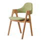 Kitchen Chairs Modern Solid Wood Armless Chairs for Dining Room Green 1 Piece Clearhalo 'Dining Chairs' 'Dining Tables & Seating' 'dining_chair' 'furn' 'furn_dining_chair' 'Furniture' 'furniture_dining_chair' 'Kitchen & Dining Furniture' 5064713