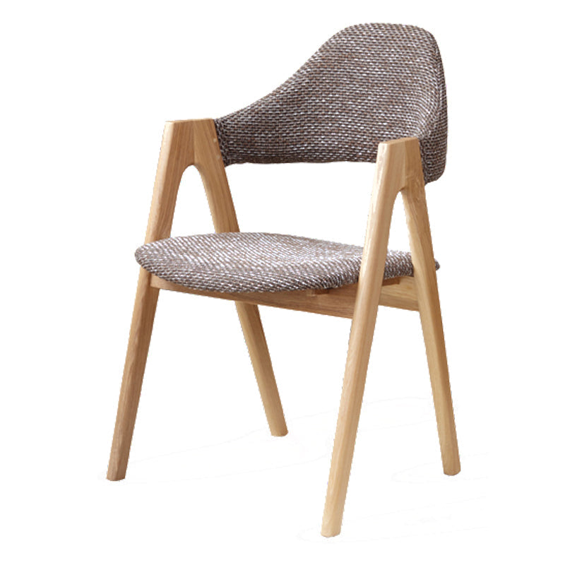 Kitchen Chairs Modern Solid Wood Armless Chairs for Dining Room Coffee 1 Piece Clearhalo 'Dining Chairs' 'Dining Tables & Seating' 'dining_chair' 'furn' 'furn_dining_chair' 'Furniture' 'furniture_dining_chair' 'Kitchen & Dining Furniture' 5064718