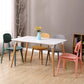 Modern Style Side Chair Plastic Open Back Dining Side Chair for Indoor Clearhalo 'Dining Chairs' 'Dining Tables & Seating' 'dining_chair' 'furn' 'furn_dining_chair' 'Furniture' 'furniture_dining_chair' 'Kitchen & Dining Furniture' 5064743