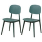 Modern Style Side Chair Plastic Open Back Dining Side Chair for Indoor Green 2 Piece Set Clearhalo 'Dining Chairs' 'Dining Tables & Seating' 'dining_chair' 'furn' 'furn_dining_chair' 'Furniture' 'furniture_dining_chair' 'Kitchen & Dining Furniture' 5064750