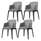 Kitchen Side Chairs Modern Solid Wood Dining Room Chair for Home Grey With Arms 4 Piece Set Clearhalo 'Dining Chairs' 'Dining Tables & Seating' 'dining_chair' 'furn' 'furn_dining_chair' 'Furniture' 'furniture_dining_chair' 'Kitchen & Dining Furniture' 5064755