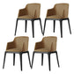 Kitchen Side Chairs Modern Solid Wood Dining Room Chair for Home Coffee With Arms 4 Piece Set Clearhalo 'Dining Chairs' 'Dining Tables & Seating' 'dining_chair' 'furn' 'furn_dining_chair' 'Furniture' 'furniture_dining_chair' 'Kitchen & Dining Furniture' 5064769